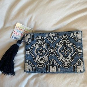 Gretchen Scott Beaded Clutch